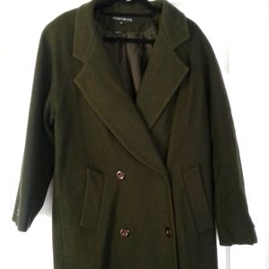 Women's wool coat